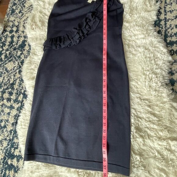 Adrienne Vittadini NWT navy sleeveless dress size small - Picture 8 of 10
